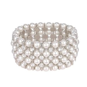 Rhinestone Stretch Bracelet 1230000032 - Montreal Local Stock
